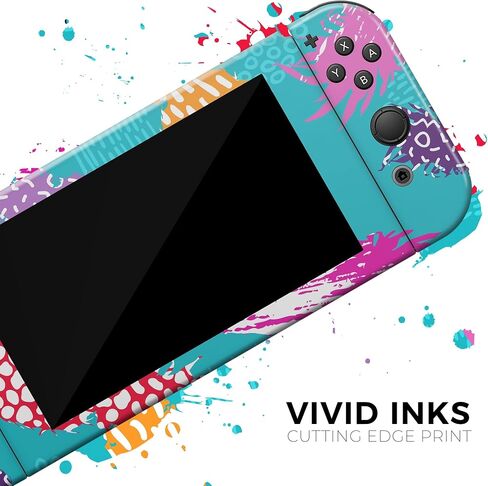 Design Skinz - Compatible with Nintendo DSi XL - Skin Decal Protective Scratch-Resistant Removable Vinyl Wrap Cover - Retro Summer Pineapple v1 in Saudi Arabia