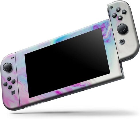 Design Skinz - متوافق مع Nintendo DSi XL - غطاء حماية من الفينيل قابل للإزالة ومقاوم للخدش - أزرق ناعم رخامي V32 in Saudi Arabia