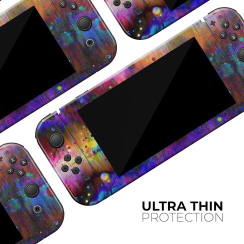تصميم Skinz متوافق مع Nintendo DSi XL غطاء حماية من الفينيل مقاوم للخدش وقابل للإزالة - سطح مختلط بطلاء نيون in Saudi Arabia