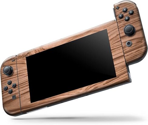 Design Skinz - متوافق مع Nintendo DSi XL - غطاء حماية من الفينيل قابل للإزالة ومقاوم للخدش - خشب طبيعي فاخر V1 in Saudi Arabia