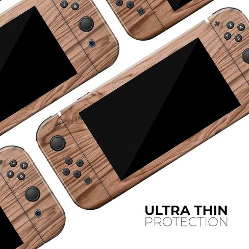 Design Skinz - متوافق مع Nintendo DSi XL - غطاء حماية من الفينيل قابل للإزالة ومقاوم للخدش - خشب طبيعي فاخر V1 in Saudi Arabia
