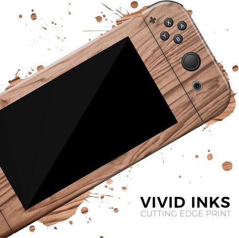 Design Skinz - متوافق مع Nintendo DSi XL - غطاء حماية من الفينيل قابل للإزالة ومقاوم للخدش - خشب طبيعي فاخر V1 in Saudi Arabia