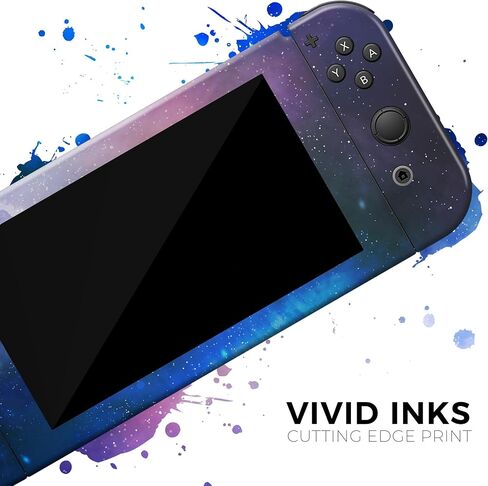 Design Skinz - متوافق مع Nintendo DSi XL - غطاء حماية من الفينيل قابل للإزالة ومقاوم للخدش - أشعة ضوء الفضاء in Saudi Arabia
