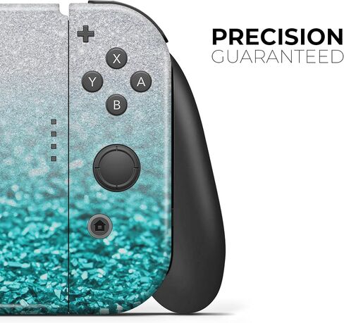 Design Skinz - متوافق مع Nintendo DSi XL - غطاء حماية من الفينيل مقاوم للخدش وقابل للإزالة - أزرق مائي وفضي لامع in Saudi Arabia
