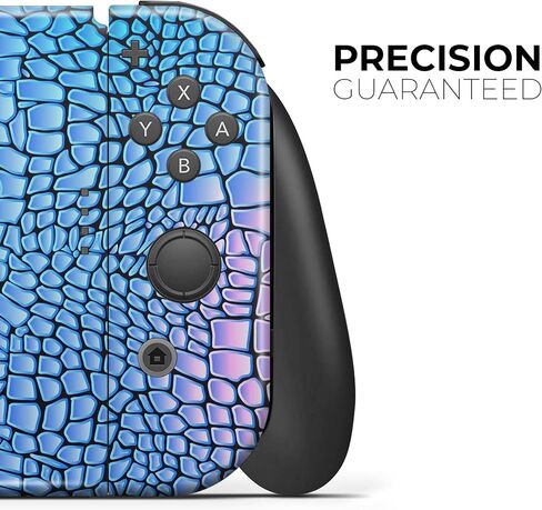 Design Skinz Compatible with Nintendo DSi XL Skin Decal Protective Scratch-Resistant Removable Vinyl Wrap Cover - Neon Vibrant Snake Skin Pattern in Saudi Arabia