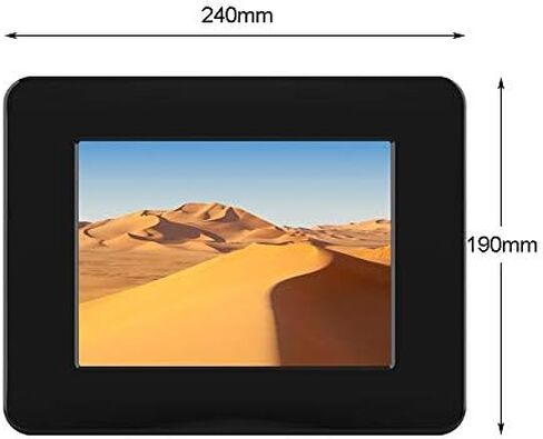 إطار صور رقمي مقاس 8 بوصة مع جهاز تحكم عن بعد، ومشغل وسائط متعددة ذكي، بدقة 800 × 600، ومساحة تخزين 16 ميجابايت، متوفر باللونين الأبيض والأسود. in Saudi Arabia