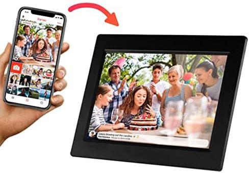 إطار صور رقمي WiFi مقاس 10 بوصات، دقة 1280 × 800، شاشة IPS، مشغل MP3/MP4 مدمج، فتحات بطاقة USB وSD/MMC، يدعم معاينة الصور، تشغيل الفيديو، التقويم والتنبؤات الجوية. in Saudi Arabia