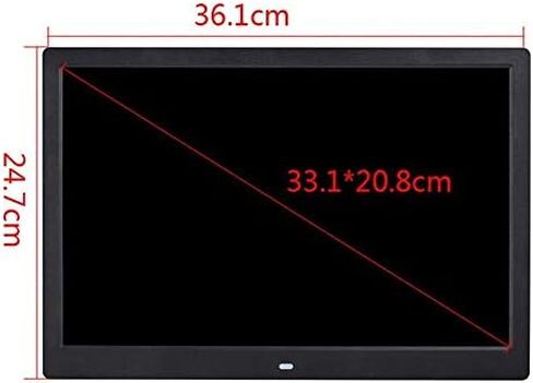 إطار صور رقمي عالي الدقة مقاس 15 بوصة، وشاشة IPS بدقة 1280 × 800، ويدعم بطاقة USB/SD، مع وظائف التقويم وساعة المنبه. in Saudi Arabia
