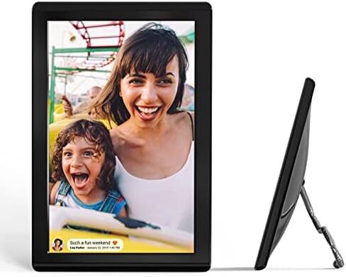 إطار صور رقمي واي فاي مقاس 10.1 بوصة، مزود بشاشة لمس IPS، وشاشة عالية الدقة 800 × 1280، وذاكرة 16 جيجابايت، وقابلة للتركيب على الحائط. in Saudi Arabia