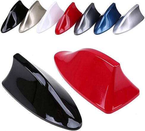 Car Shark Fin Antenna Cover for Chevrolet Equinox RS 2013-2025 Car Roof Top Roof Enhanced Signal Antenna Decorative AM/FM Radio Signal Car Accessories White Style in Saudi Arabia