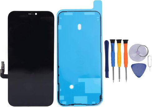 مجموعة شاشة LCD بديلة لـ 12 12 Pro، مجموعة رقمية لشاشة عرض OLED تعمل باللمس 6.1 بوصة مع إطار ومجموعة إصلاح لـ A2172 A2402 A2404 in Saudi Arabia