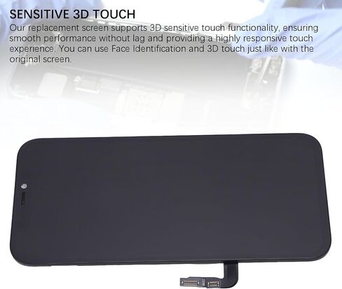 مجموعة شاشة LCD بديلة لـ 12 12 Pro، مجموعة رقمية لشاشة عرض OLED تعمل باللمس 6.1 بوصة مع إطار ومجموعة إصلاح لـ A2172 A2402 A2404 in Saudi Arabia
