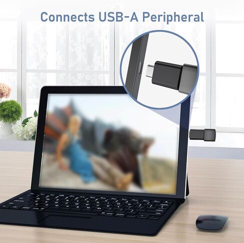 8 قطع محول USB إلى USB C، موصل محول Micro USB إلى USB C أنثى ذكر لأجهزة الكمبيوتر المحمول والهاتف وسماعات الرأس وميكروفون الكمبيوتر الشخصي in Saudi Arabia