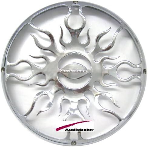 Audiobahn AFG15C 15" Chrome Aluminum Subwoofer Grill in Saudi Arabia