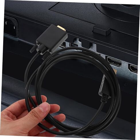 منفذ عرض Uonlytech بطول 1.8 متر إلى كابل Vga إلى كابل عرض محول Vga لربط أجهزة الكمبيوتر المحمولة المتوافقة in Kuwait