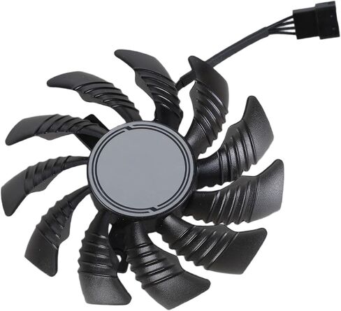 78 مللي متر PLD08010S12HH مروحة تبريد بطاقة الرسومات مشعاع تبريد لـ RTX3050 3060 مروحة فيديو للألعاب تحسين استقرار الرسومات in Kuwait