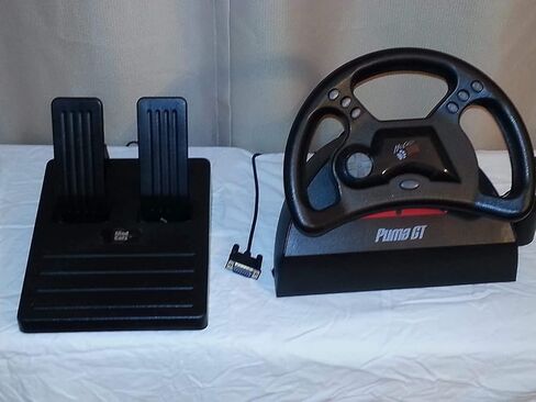 Madcatz Puma GT Steering Wheel (PC) (Serial Game Port) in Saudi Arabia