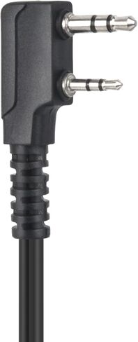Renastar K1 2 دبوس اسلكية تخاطب فوق سماعة أذن غطاء للأذنين مع Vox Boom Mic علوية 2-Way راديو سماعة أذن ل Baofeng UV-5R in Kuwait
