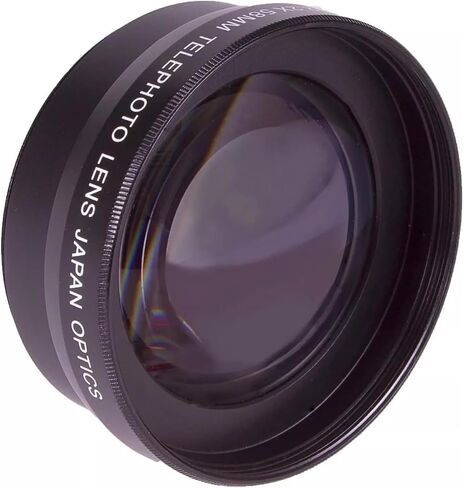 Compatible with 3 Lens +Filter KIT + Gifts Canon Eos Digital Rebel T6S T3 T3i T4I Replacement for 18-55 HD in Saudi Arabia