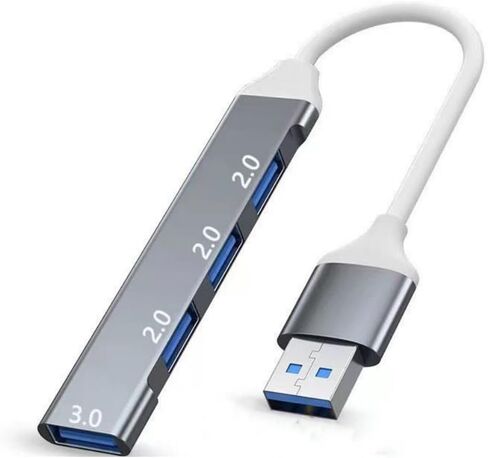 موزع USB من النوع C 4 منافذ متعددة USB 3.0 موزع USBA لموسع الكمبيوتر المحمول لمنفذ الكمبيوتر المحمول والكمبيوتر المكتبي والمزيد in Saudi Arabia