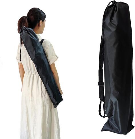 Tripod Carrier Case Drawstring Pouch Container Canopy Pole Organizer Multifunction Storage Bag for Trekking Poles Monopod, 82cmx22cm in Kuwait