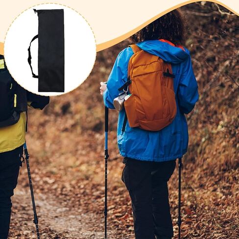 Tripod Carrier Case Drawstring Pouch Container Canopy Pole Organizer Multifunction Storage Bag for Trekking Poles Monopod, 82cmx22cm in Kuwait