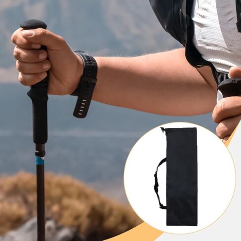 Tripod Carrier Case Drawstring Pouch Container Canopy Pole Organizer Multifunction Storage Bag for Trekking Poles Monopod, 82cmx22cm in Kuwait