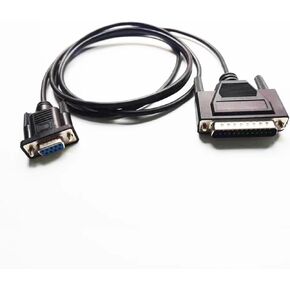 كابل برجمة PLC DB9 أنثى إلى DB25 ذكر RS232 كابل تسلسلي لوحدات التحكم PLC-5 1784-CP10 in Kuwait