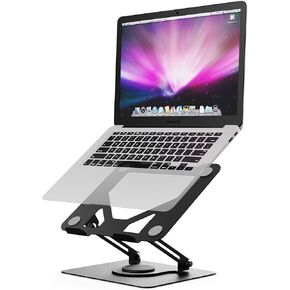 GRIFEMA Laptop Stand for Desk, 360 Swivel Adjustable Height Laptop Stand in Kuwait