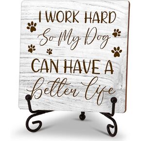 Inspirational Desk Decor For Women Men Friends, One Day At A Time Sign, Appreciation Gifts, Motivational Farmhouse Plaque Office Gifts, Home Office Decor, Wood Plaque Sign With Stand (He13) in Kuwait