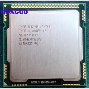 معالج انتل كور i5-760 بسرعة 2.8 جيجا هرتز وذاكرة تخزين مؤقت 8 ميجا بايت وأربعة مراكز ومقبس LGA1156 in Kuwait