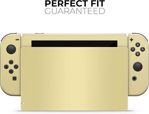 Design Skinz - Compatible with Nintendo DSi XL - Skin Decal Protective Scratch-Resistant Removable Vinyl Wrap Cover - Light Yellow Pastel Color in Saudi Arabia