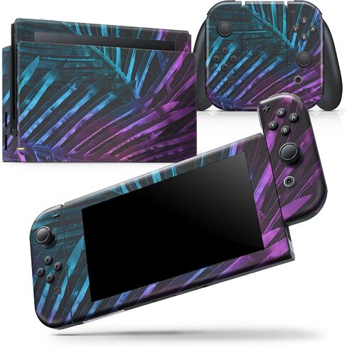 Design Skinz - Compatible with Nintendo DSi XL - Skin Decal Protective Scratch-Resistant Removable Vinyl Wrap Cover - Holographic Tropical in Saudi Arabia