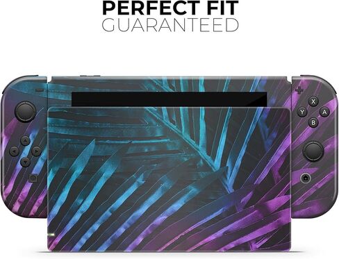 Design Skinz - Compatible with Nintendo DSi XL - Skin Decal Protective Scratch-Resistant Removable Vinyl Wrap Cover - Holographic Tropical in Saudi Arabia