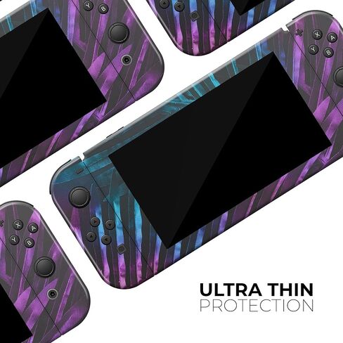Design Skinz - Compatible with Nintendo DSi XL - Skin Decal Protective Scratch-Resistant Removable Vinyl Wrap Cover - Holographic Tropical in Saudi Arabia