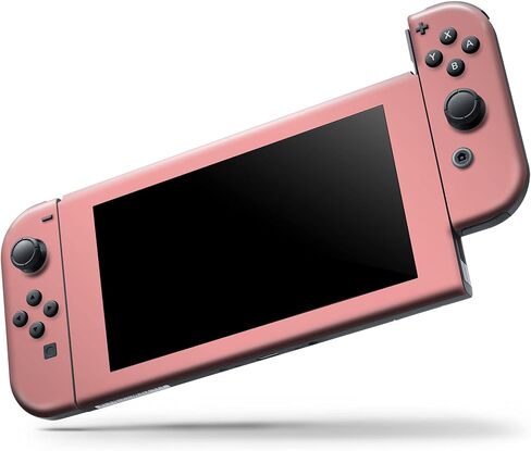 Design Skinz - متوافق مع Nintendo DSi XL - غطاء حماية من الفينيل مقاوم للخدش وقابل للإزالة - لون مرجاني فاتح بسيط in Saudi Arabia
