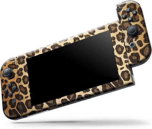 Design Skinz - متوافق مع Nintendo 2DS XL - غطاء حماية من الفينيل مقاوم للخدش وقابل للإزالة - طباعة ليوبارد نابضة بالحياة V23 in Saudi Arabia