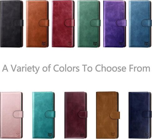 SUANPOT Compatible with iPhone Air 6.5" Wallet case with RFID Blocking Credit Card Holder,Flip Book PU Leather Protective Cover Women Men for Apple iPhone 17 Air Phone case Light Brown in Saudi Arabia