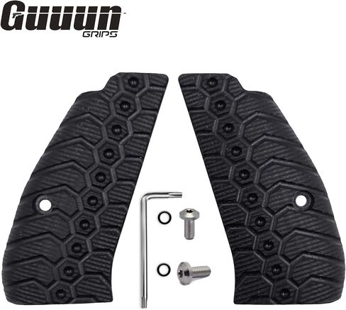 Guuun CZ 75 Compact Grips OPS Mechanical Texture CZ P-01 G10 Grips in Saudi Arabia