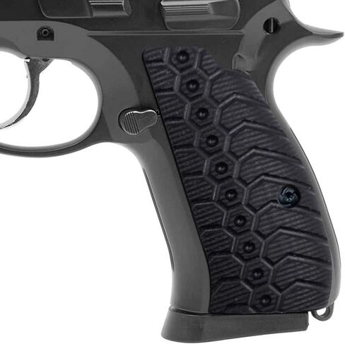 Guuun CZ 75 Compact Grips OPS Mechanical Texture CZ P-01 G10 Grips in Saudi Arabia