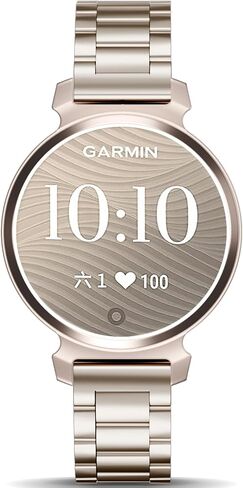 سوار ساعة معدني متوافق مع Garmin Lily 2 Active/Lily 2 للنساء، سوار بديل من الفولاذ المقاوم للصدأ بسلسلة أنيقة مقاس 14 ملم قابل للتعديل لملحقات الساعة الذكية Lily 2/2 Active in Saudi Arabia
