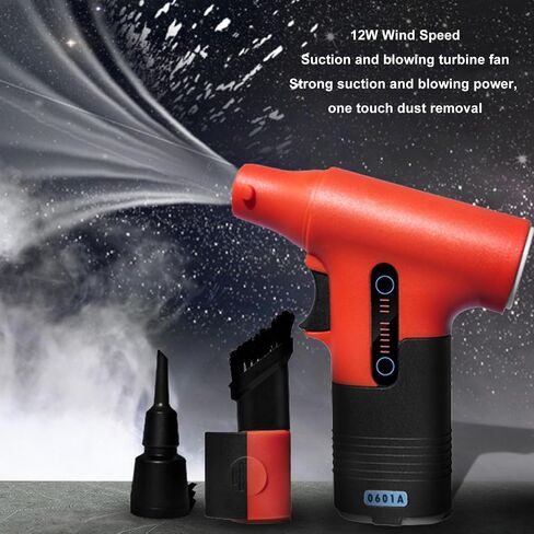 Dry Mini Blower 120000RPM Wind Speed USB Charging Portable Handheld Cooling Blower for Camping Car Pet Hair Drying Sport Cooling (Generictumarp9egy-11) in Saudi Arabia