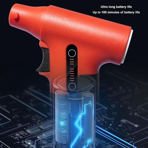 Dry Mini Blower 120000RPM Wind Speed USB Charging Portable Handheld Cooling Blower for Camping Car Pet Hair Drying Sport Cooling (Generictumarp9egy-11) in Saudi Arabia