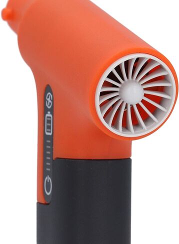 Dry Mini Blower 120000RPM Wind Speed USB Charging Portable Handheld Cooling Blower for Camping Car Pet Hair Drying Sport Cooling (Generictumarp9egy-11) in Saudi Arabia