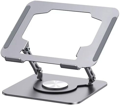 Adjustable Laptop Stand，Laptop Stand with 360 Rotating Base，Ergonomic Notebook Stand, Foldable Portable Notebook Stand Suitable for laptops/Tablets. in Saudi Arabia