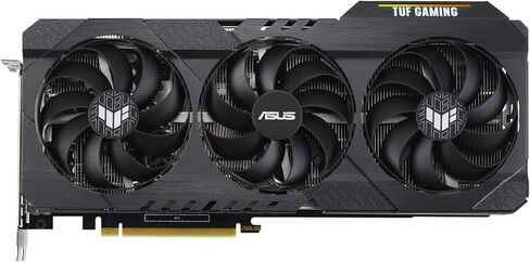ASUS TUF Gaming NVIDIA GeForce RTX 3060 Ti OC Edition Graphics Card (PCIe 4.0, 8GB GDDR6, HDMI 2.1 , DisplayPort 1.4a, Dual Ball Fan Bearings, Military-Grade Certification, GPU Tweak II), Black in Saudi Arabia