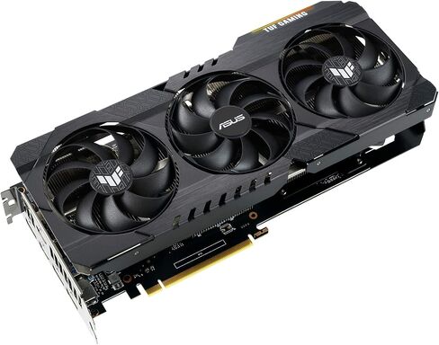 ASUS TUF Gaming NVIDIA GeForce RTX 3060 Ti OC Edition Graphics Card (PCIe 4.0, 8GB GDDR6, HDMI 2.1 , DisplayPort 1.4a, Dual Ball Fan Bearings, Military-Grade Certification, GPU Tweak II), Black in Saudi Arabia