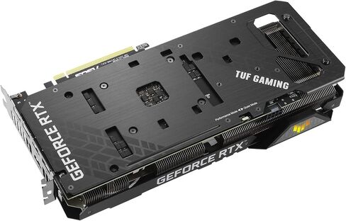 ASUS TUF Gaming NVIDIA GeForce RTX 3060 Ti OC Edition Graphics Card (PCIe 4.0, 8GB GDDR6, HDMI 2.1 , DisplayPort 1.4a, Dual Ball Fan Bearings, Military-Grade Certification, GPU Tweak II), Black in Saudi Arabia