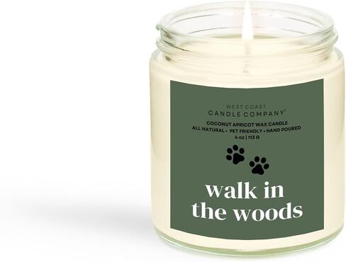 Pet Friendly Candle | Pet Safe Candle | All Natural Soy Candle | Pet Odor Eliminator | Clean Burning Candle | Air Freshening Scented Candles | Veterinarian Approved | 4 oz (Alpine Ridge) in Kuwait