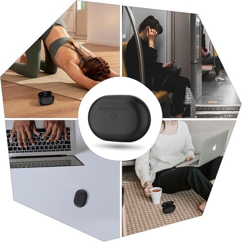 حافظة شحن بديلة من Jinstyles متوافقة مع Studio Buds & Studio Buds+: حافظة شاحن مع زر إقران بلوتوث، بطارية 660 مللي أمبير في الساعة، غير متضمنة سماعات الأذن in Kuwait